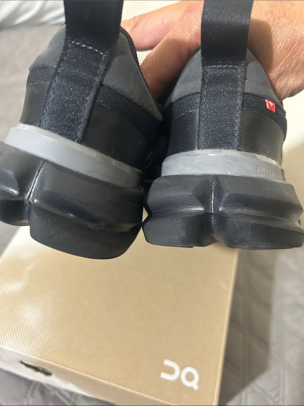 On Running women’s Black Mesh Cloud-Style Sneakers - Picture 9 of 10